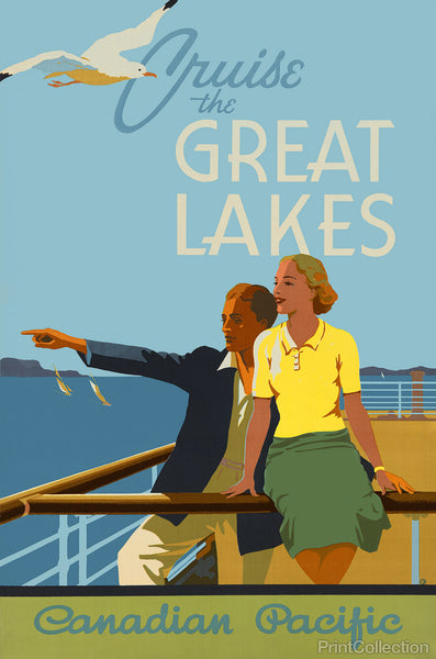 Couple, Cruise the Great Lakes Canadian Pacific Couple, Cruise the Great Lakes Canadian Pacific