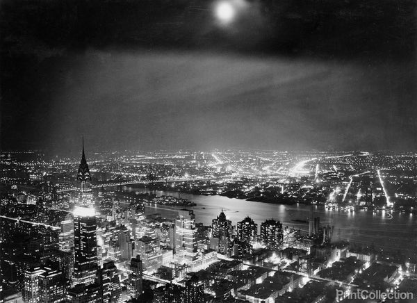 Midtown Manhattan Moonlight Midtown Manhattan Moonlight