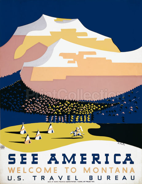 See America Welcome to Montana, by Halls See America Welcome to Montana, by Halls