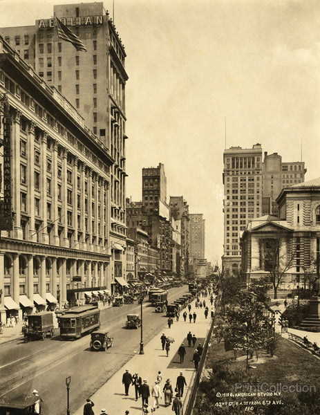 42nd Street East from 6th Avenue 42nd Street East from 6th Avenue
