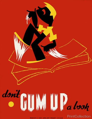 Don't Gum Up a Book