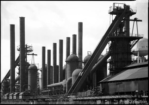 Central Complex from the East, General View of Boiler Units Birmingham, Alabama Central Complex from the East, General View of Boiler Units Birmingham, Alabama