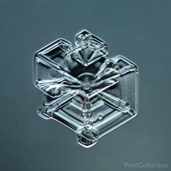 Hexagonal Plate Snowflake 003.2.2014 Hexagonal Plate Snowflake 003.2.2014