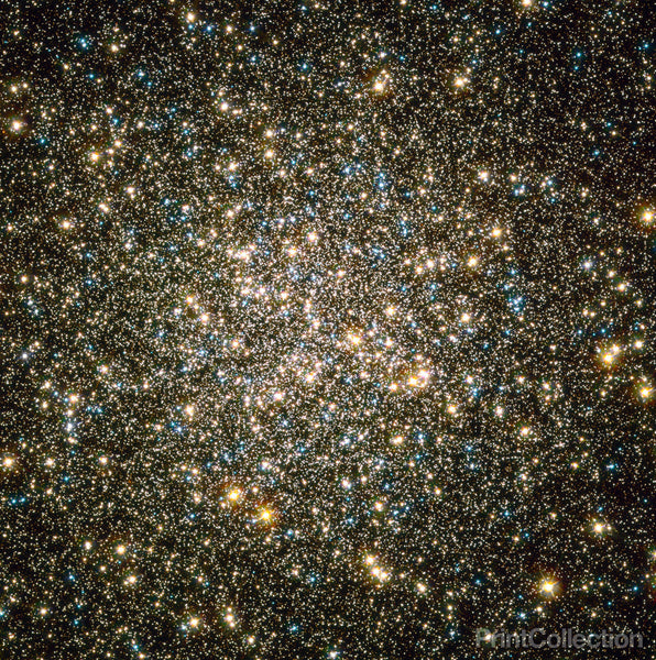 A Celestial Snow Globe of Stars A Celestial Snow Globe of Stars