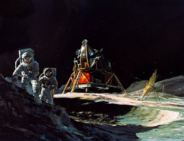 Apollo 13 Astronauts Explore Moon Apollo 13 Astronauts Explore Moon