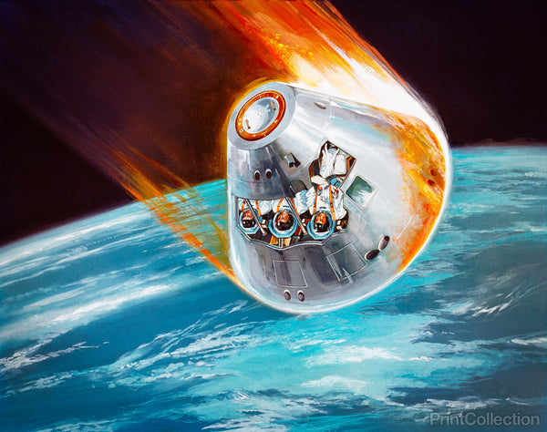 Apollo Command Module Illustration Apollo Command Module Illustration