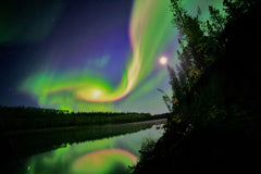 Aurora Over Whitehorse, Yukon Aurora Over Whitehorse, Yukon
