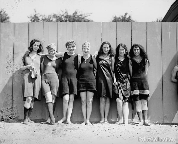 Bathing Beach Babes, 1920 Bathing Beach Babes, 1920