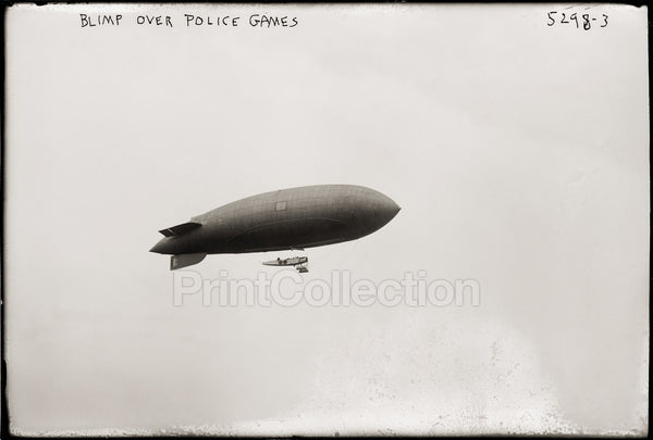Blimp over Police Games Blimp over Police Games