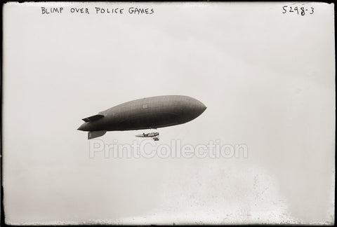 Blimp over Police Games Blimp over Police Games