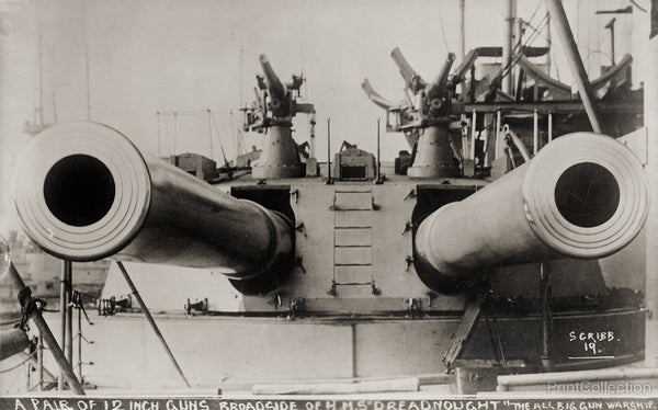 Broadside of HMS Dreadnought Broadside of HMS Dreadnought