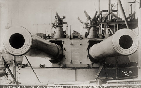 Broadside of HMS Dreadnought Broadside of HMS Dreadnought