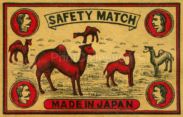 Camel Safety Match, Japan Camel Safety Match, Japan