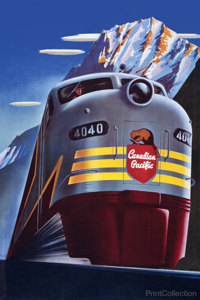 Canadian Pacific Railway Locomotive Canadian Pacific Railway Locomotive