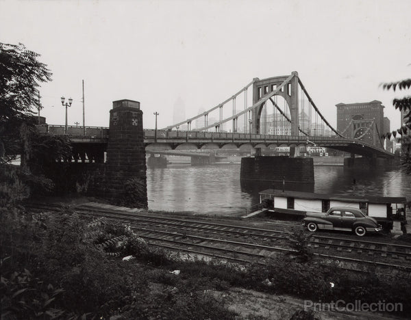 Car Bridge River, Pittsburgh, PA, W. Eugene Smith Car Bridge River, Pittsburgh, PA, W. Eugene Smith