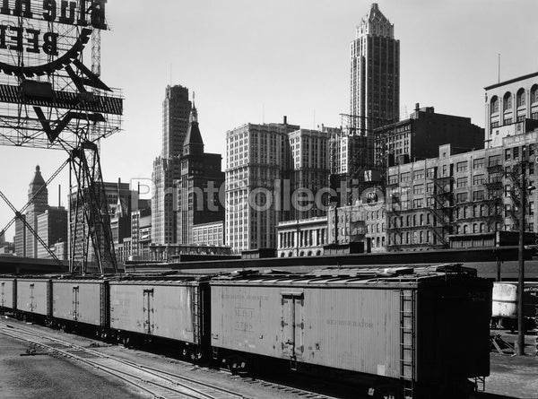 Chicago Skyline from Water Street Chicago Skyline from Water Street