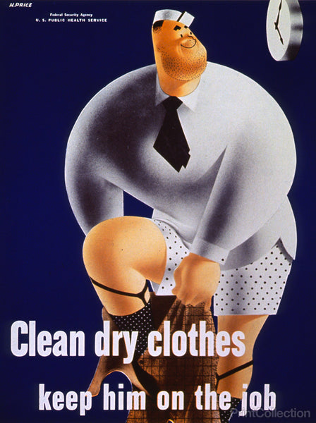 Clean Dry Clothes Keep Him on the Job Clean Dry Clothes Keep Him on the Job