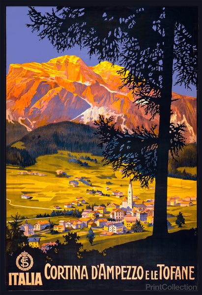 Cortina d'Ampezzo e le Tofane, Italia Cortina d'Ampezzo e le Tofane, Italia
