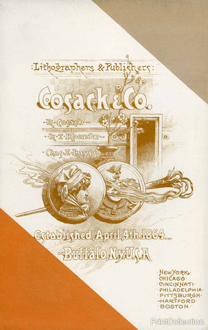 Cosack & Co. Lithographers & Publishers Cosack & Co. Lithographers & Publishers