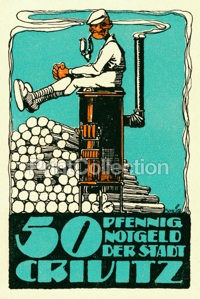 Der Stadt Crivitz, Notgeld, 50PF Der Stadt Crivitz, Notgeld, 50PF