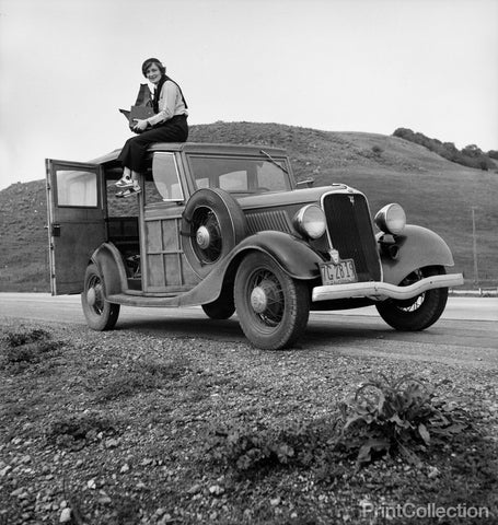 Dorothea Lange, Portrait of the Photographer Dorothea Lange, Portrait of the Photographer