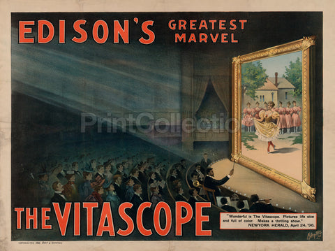 Edison's Greatest Marvel - The Vitascope Edison's Greatest Marvel - The Vitascope