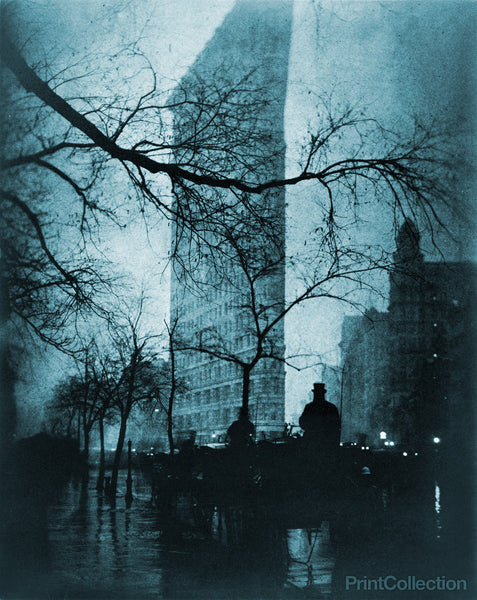 Flatiron Building at Night by Steichen Flatiron Building at Night by Steichen