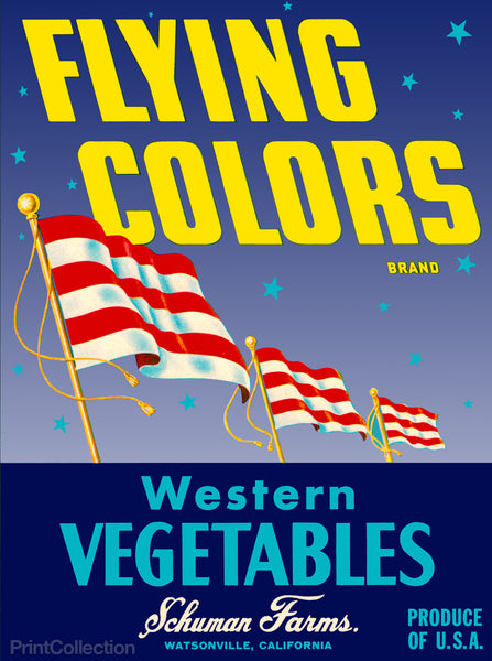 Flying Colors Brand Western Vegetables Flying Colors Brand Western Vegetables