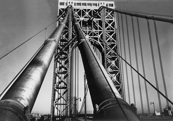 George Washington Bridge by Margaret Bourke-White George Washington Bridge by Margaret Bourke-White