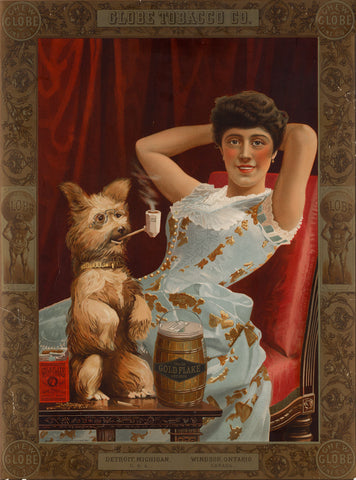 Globe Tobacco Co. Goes to the Dogs Globe Tobacco Co. Goes to the Dogs