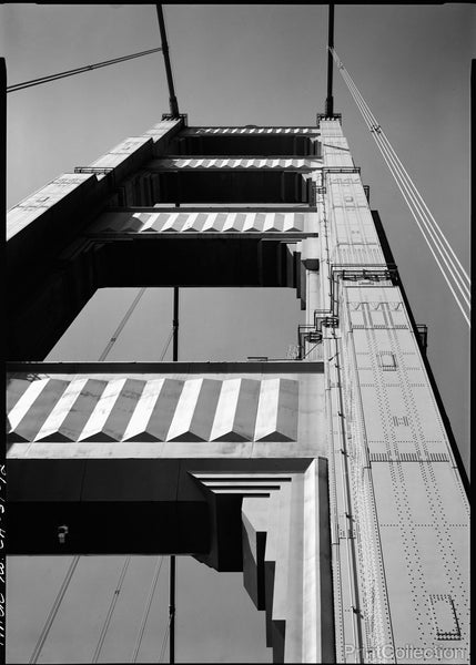 Golden Gate Bridge Looking Up Golden Gate Bridge Looking Up