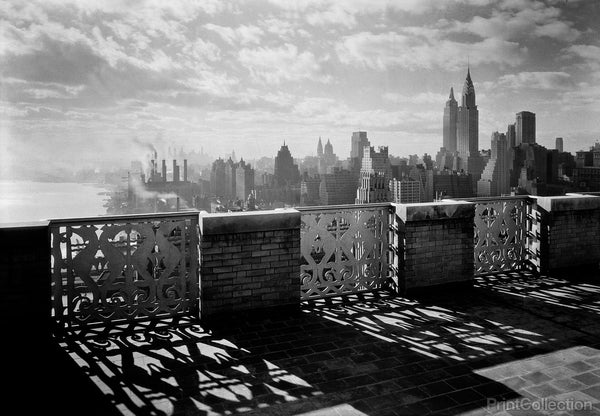 Gottscho's view of Manhattan from Terrace, 1931 Gottscho's view of Manhattan from Terrace, 1931