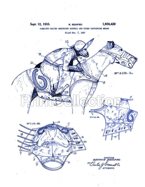 Greyhound Racing and Monkey Jockey, 1933 Greyhound Racing and Monkey Jockey, 1933