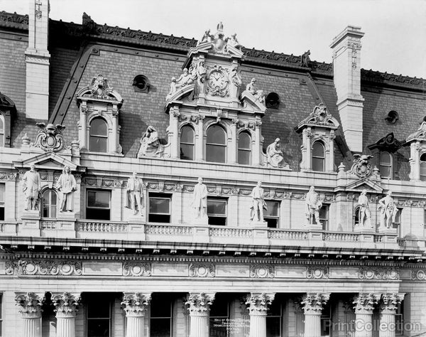 Hall of Records Statuary, New York Hall of Records Statuary, New York
