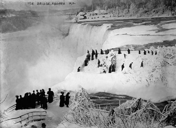 Ice Bridge, Niagara Falls, 1912 Ice Bridge, Niagara Falls, 1912