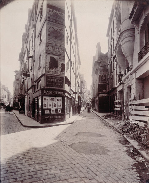 Eugène Atget, Corner of Rue de Seine and Echaudé St Germain Eugène Atget, Corner of Rue de Seine and Echaudé St Germain