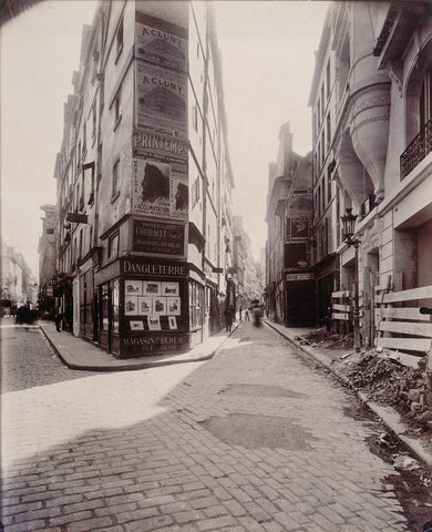 Eugène Atget, Corner of Rue de Seine and Echaudé St Germain Eugène Atget, Corner of Rue de Seine and Echaudé St Germain
