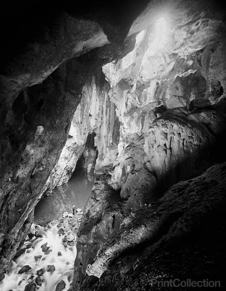 Interior, Choy Cave, Mexico, by William Henry Jackson Interior, Choy Cave, Mexico, by William Henry Jackson