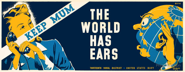 Keep Mum - The World Has Ears Keep Mum - The World Has Ears