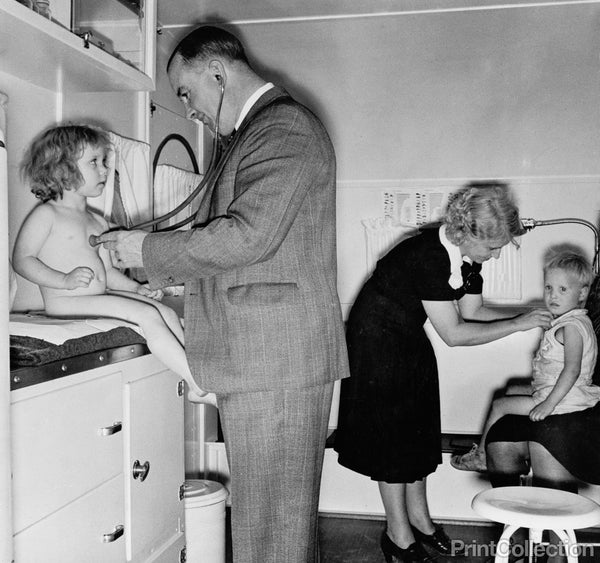 Kiddie Doctor Visit, 1939 Kiddie Doctor Visit, 1939