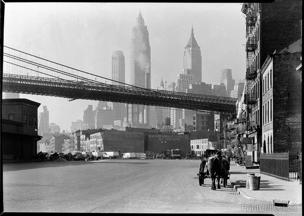 Looking Down South St., 1933 Looking Down South St., 1933