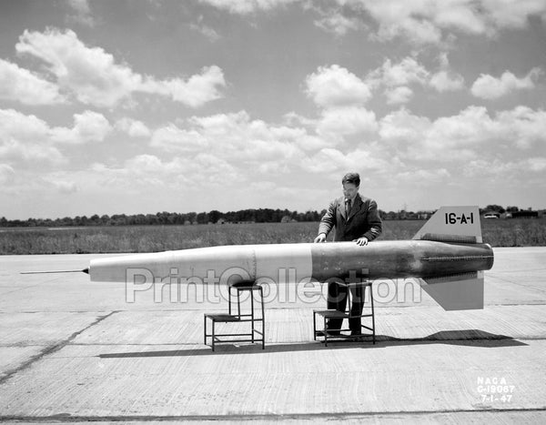 Man and Ramjet Missile Man and Ramjet Missile