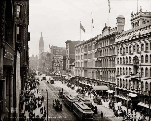 Market Street from Eighth, Philadelphia, PA Market Street from Eighth, Philadelphia, PA