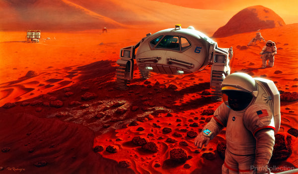 Mars Maned Exploration, Artist's Concept Mars Maned Exploration, Artist's Concept