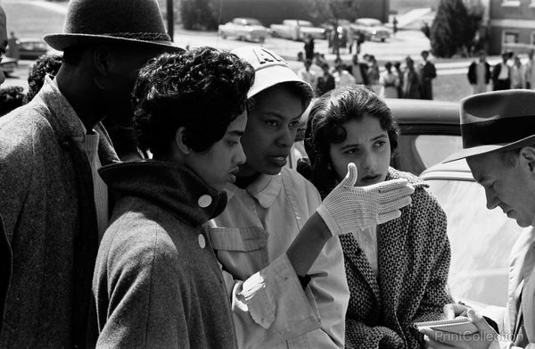 Montgomery, Alabama. Students of Alabama State College on Campus Montgomery, Alabama. Students of Alabama State College on Campus