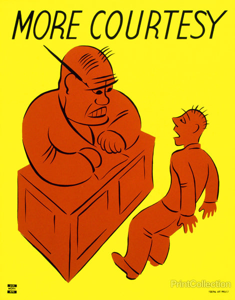 More Courtesy, Yelling More Courtesy, Yelling