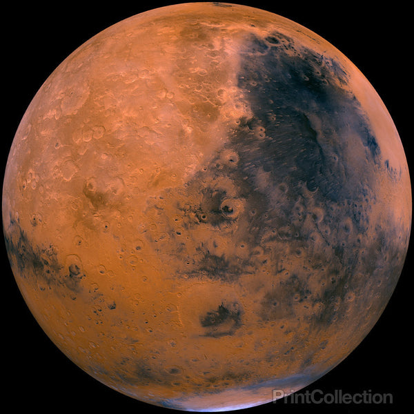 Mosaic of the Syrtis Major hemisphere of Mars Mosaic of the Syrtis Major hemisphere of Mars