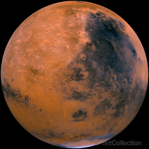 Mosaic of the Syrtis Major hemisphere of Mars Mosaic of the Syrtis Major hemisphere of Mars