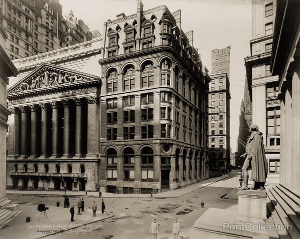 New York Stock Exchange and Wilks Building, New York New York Stock Exchange and Wilks Building, New York