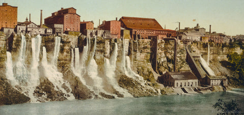 Niagara, Mills on American Shore Niagara, Mills on American Shore
